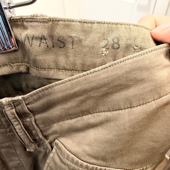 Ralph Lauren Double RL Women’s Stretch Skinny Cargo Pant Olive Green Size 28 RRL - Picture 3 of 16